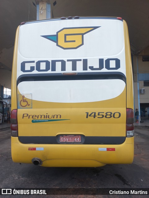 Empresa Gontijo de Transportes 14580 na cidade de Montes Claros, Minas Gerais, Brasil, por Cristiano Martins. Número da foto: #10340794.