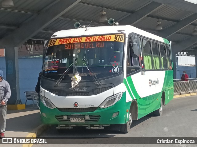 Transportes C'Hue 67 na cidade de La Cisterna, Santiago, Metropolitana de Santiago, Chile, por Cristian Espinoza. ID da foto: 10341162.