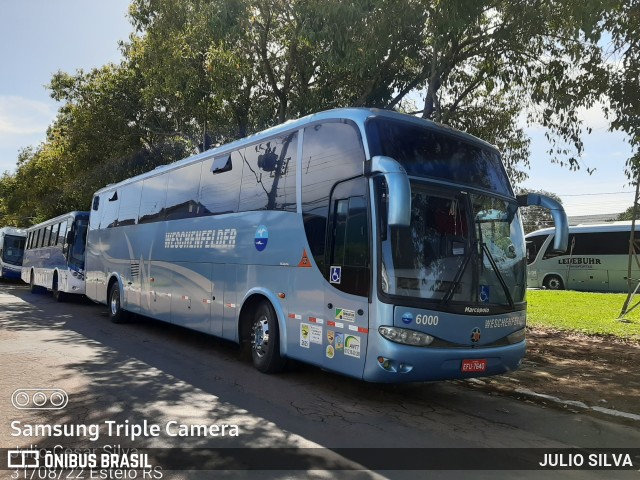Weschenfelder Turismo 6000 na cidade de Esteio, Rio Grande do Sul, Brasil, por JULIO SILVA. Número da foto: #10343956.