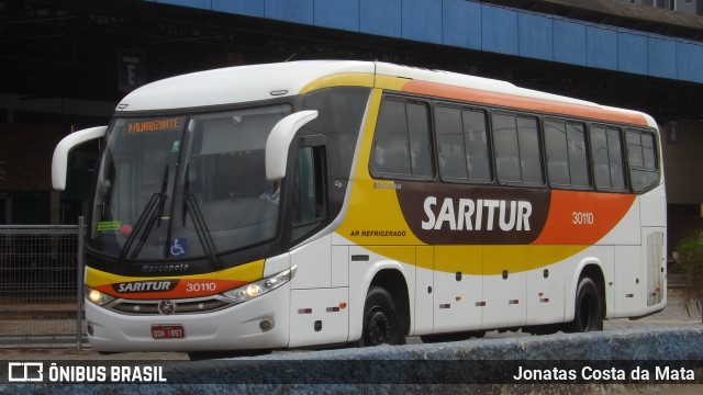 Saritur - Santa Rita Transporte Urbano e Rodoviário 30110 na cidade de Coronel Fabriciano, Minas Gerais, Brasil, por Jonatas Costa da Mata. Número da foto: #10342614.