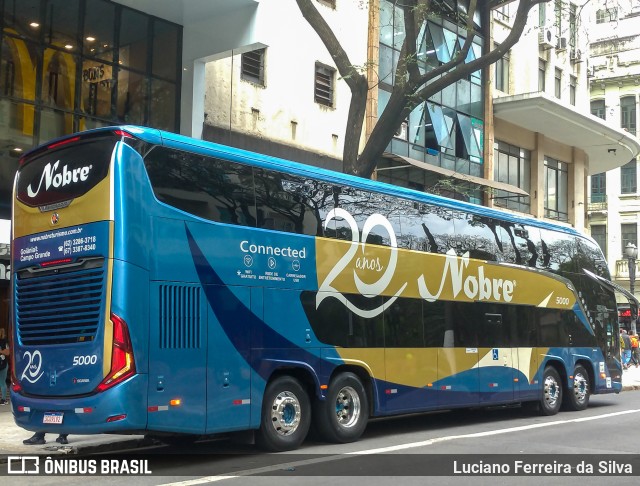 Nobre Transporte Turismo 5000 na cidade de São Paulo, São Paulo, Brasil, por Luciano Ferreira da Silva. ID da foto: 10343135.