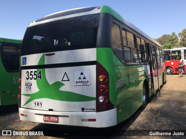 Padova Coletivos 3554 na cidade de Campinas, São Paulo, Brasil, por Guilherme Justo. ID da foto: 10340831.