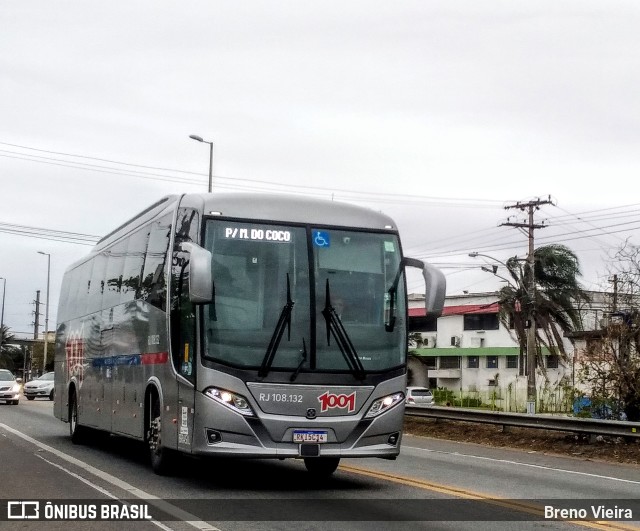 Auto Viação 1001 RJ 108.132 na cidade de Campos dos Goytacazes, Rio de Janeiro, Brasil, por Breno Vieira. ID da foto: 10340892.