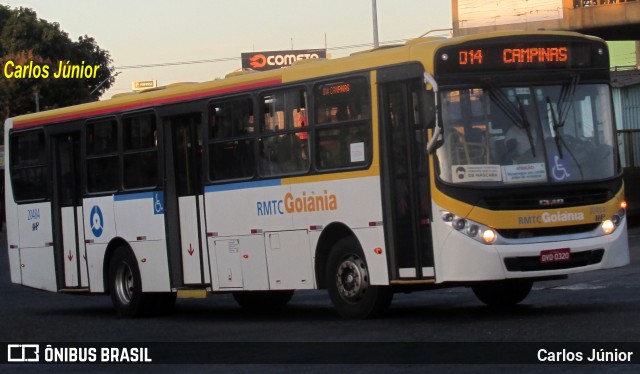 HP Transportes Coletivos 20484 na cidade de Goiânia, Goiás, Brasil, por Carlos Júnior. Número da foto: #10343759.