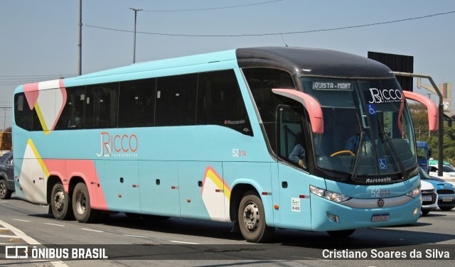 Ricco Transportes e Turismo-  Filial Rio Branco 52014 na cidade de São Paulo, São Paulo, Brasil, por Cristiano Soares da Silva. Número da foto: #10342016.