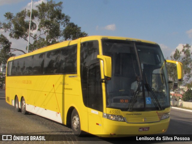 Viação Itapemirim 45501 na cidade de Caruaru, Pernambuco, Brasil, por Lenilson da Silva Pessoa. ID da foto: 10341894.