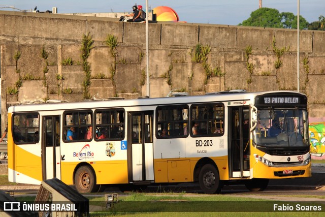 Belém Rio Transportes BD-203 na cidade de Belém, Pará, Brasil, por Fabio Soares. Número da foto: #10341287.