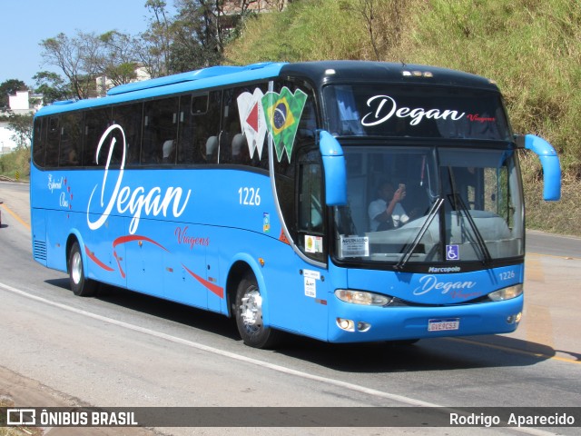 Degan Turismo 1226 na cidade de Conselheiro Lafaiete, Minas Gerais, Brasil, por Rodrigo  Aparecido. Número da foto: #10342890.
