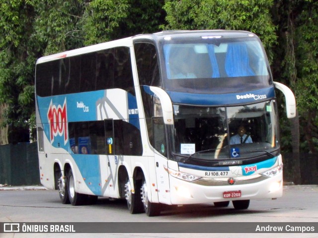 Auto Viação 1001 RJ 108.477 na cidade de São Paulo, São Paulo, Brasil, por Andrew Campos. Número da foto: #10343615.