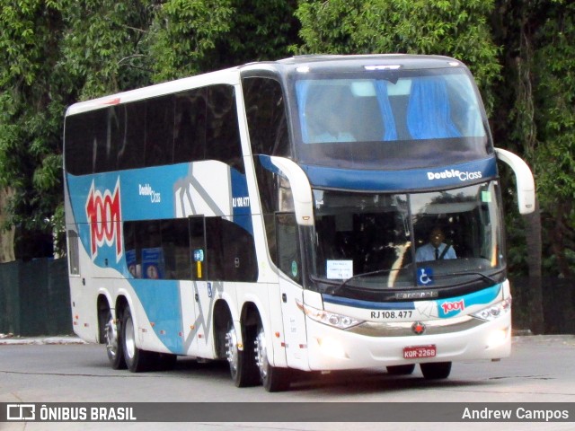 Auto Viação 1001 RJ 108.477 na cidade de São Paulo, São Paulo, Brasil, por Andrew Campos. ID da foto: 10343615.