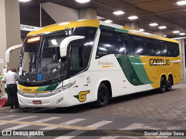 Empresa Gontijo de Transportes 19080 na cidade de Belo Horizonte, Minas Gerais, Brasil, por Daniel Junior Sena. ID da foto: 10343594.