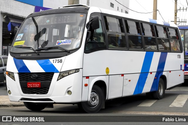 Uni Transportes 1758 na cidade de Guarulhos, São Paulo, Brasil, por Fabio Lima. Número da foto: #10343339.