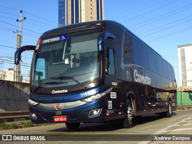 Viação Cometa 719590 na cidade de São Paulo, São Paulo, Brasil, por Andrew Campos. ID da foto: 10343679.