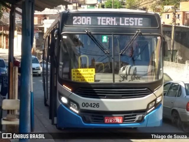 Viação Cidade de Caieiras 00426 na cidade de Franco da Rocha, São Paulo, Brasil, por Thiago de Souza. Número da foto: #10341107.