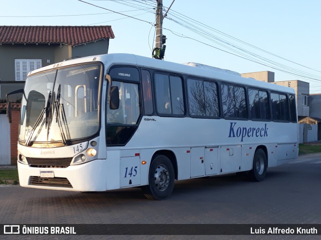Kopereck Turismo 145 na cidade de Rio Grande, Rio Grande do Sul, Brasil, por Luis Alfredo Knuth. Número da foto: #10342421.