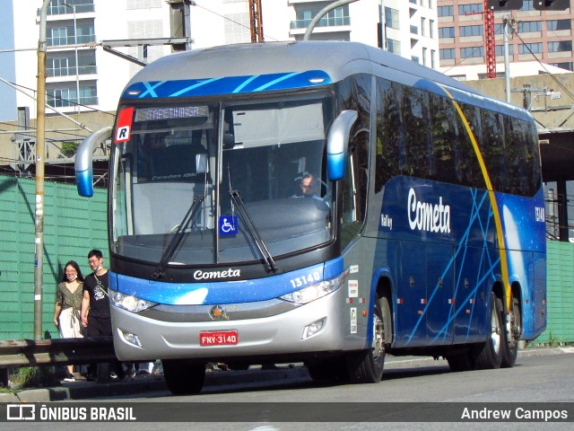 Viação Cometa 13140 na cidade de São Paulo, São Paulo, Brasil, por Andrew Campos. ID da foto: 10343769.