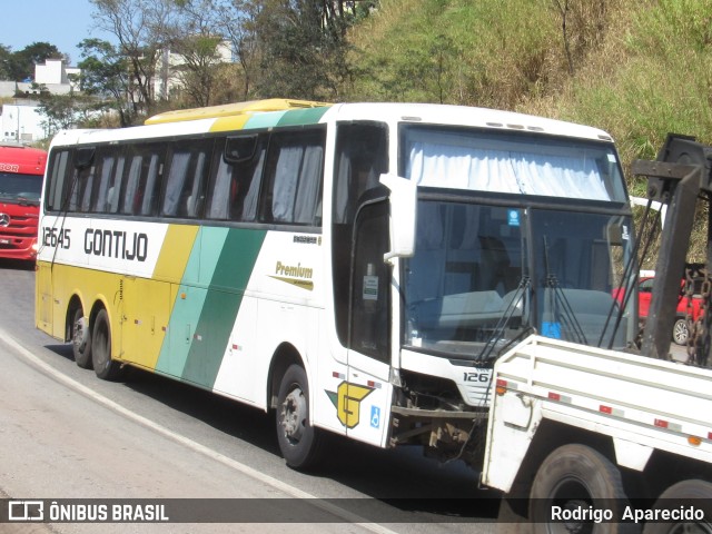 Empresa Gontijo de Transportes 12645 na cidade de Conselheiro Lafaiete, Minas Gerais, Brasil, por Rodrigo  Aparecido. ID da foto: 10342878.