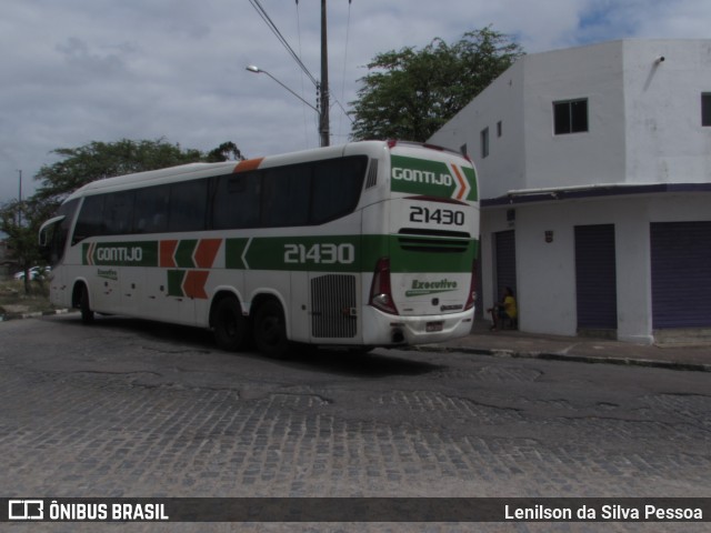 Empresa Gontijo de Transportes 21430 na cidade de Caruaru, Pernambuco, Brasil, por Lenilson da Silva Pessoa. ID da foto: 10341911.