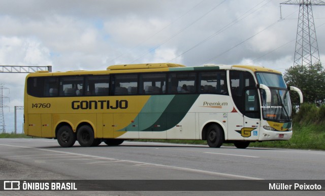 Empresa Gontijo de Transportes 14760 na cidade de Rio Largo, Alagoas, Brasil, por Müller Peixoto. ID da foto: 10344365.