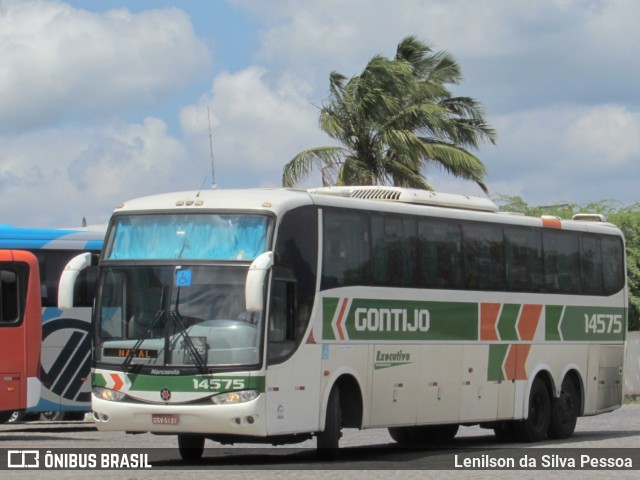 Empresa Gontijo de Transportes 14575 na cidade de Caruaru, Pernambuco, Brasil, por Lenilson da Silva Pessoa. ID da foto: 10342027.