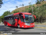 Empresa de Ônibus Pássaro Marron 5814 na cidade de Guaratinguetá, São Paulo, Brasil, por Felipe  Dn. Número da foto: #:id.