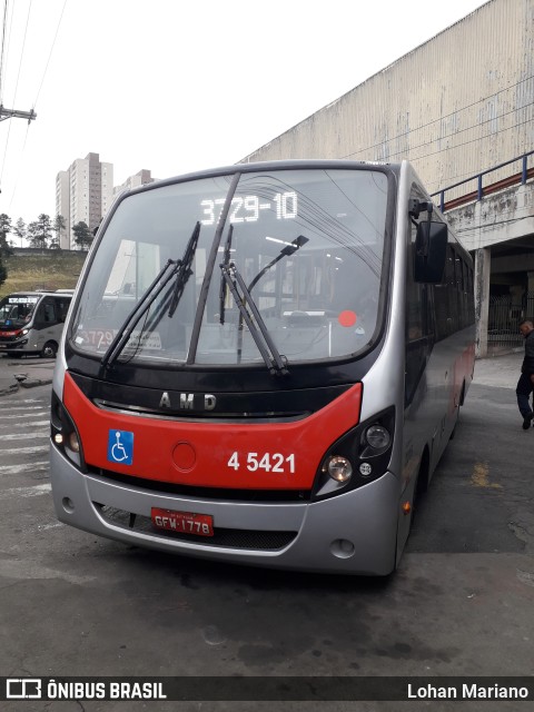 Allibus Transportes 4 5421 na cidade de São Paulo, São Paulo, Brasil, por Lohan Mariano. ID da foto: 10432353.