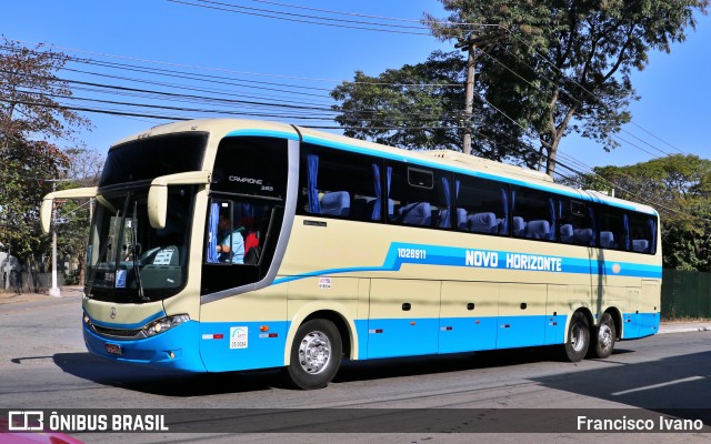Viação Novo Horizonte 1026911 na cidade de São Paulo, São Paulo, Brasil, por Francisco Ivano. Número da foto: #10431580.
