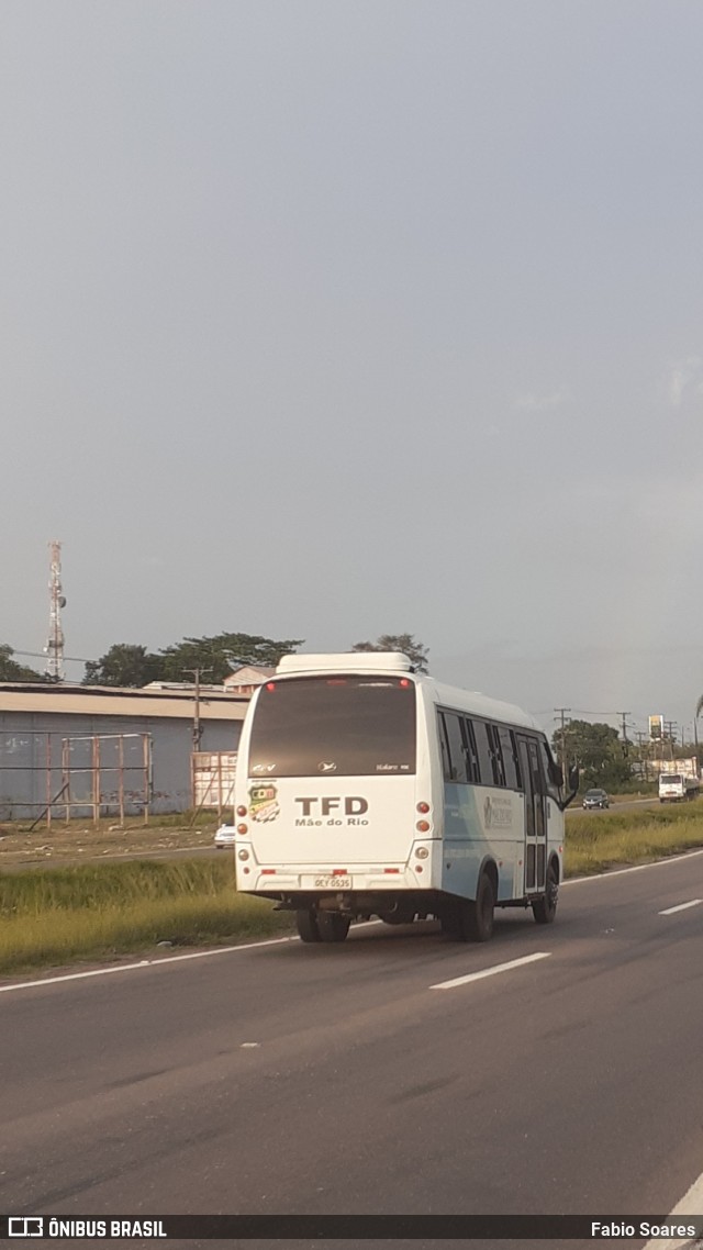 Ônibus Particulares 0535 na cidade de Benevides, Pará, Brasil, por Fabio Soares. Número da foto: #10431006.