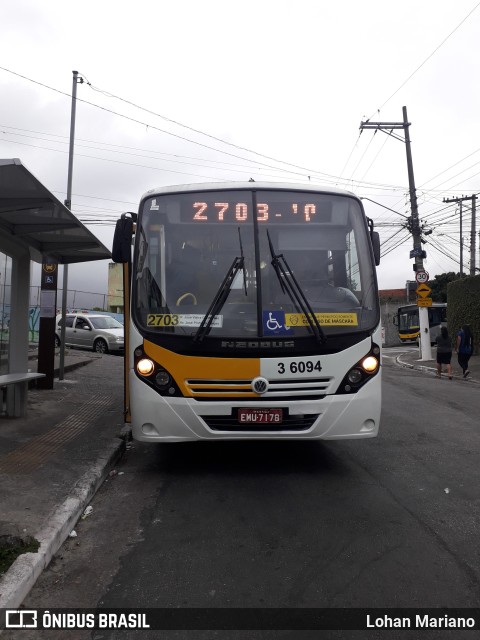 Transunião Transportes 3 6094 na cidade de São Paulo, São Paulo, Brasil, por Lohan Mariano. Número da foto: #10432287.