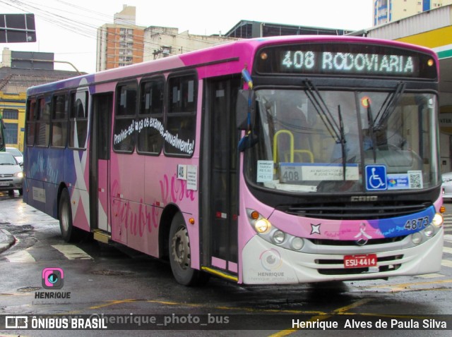 Onicamp Transporte Coletivo 4873 na cidade de Campinas, São Paulo, Brasil, por Henrique Alves de Paula Silva. Número da foto: #10431030.