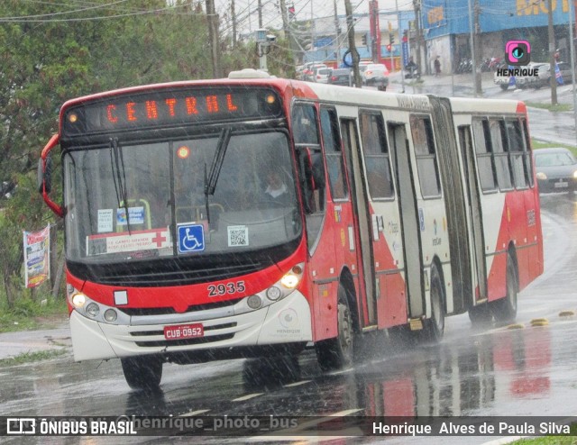 Itajaí Transportes Coletivos 2935 na cidade de Campinas, São Paulo, Brasil, por Henrique Alves de Paula Silva. Número da foto: #10431039.