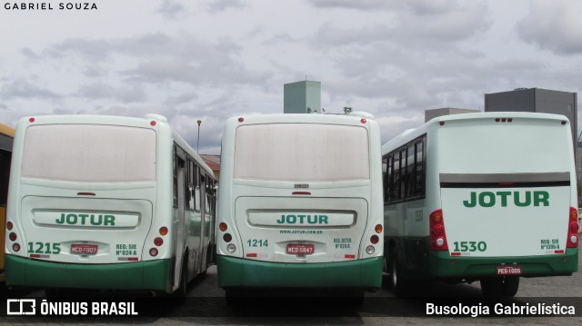 Jotur - Auto Ônibus e Turismo Josefense 1214 na cidade de Palhoça, Santa Catarina, Brasil, por Busologia Gabrielística. Número da foto: #10432742.