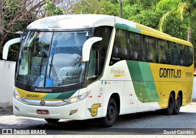 Empresa Gontijo de Transportes 18580 na cidade de Fortaleza, Ceará, Brasil, por David Candéa. ID da foto: 10431327.