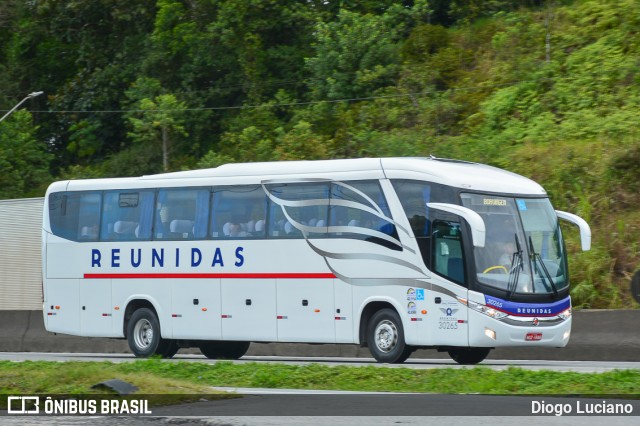 Reunidas Transportes Coletivos 30265 na cidade de Joinville, Santa Catarina, Brasil, por Diogo Luciano. ID da foto: 10433688.