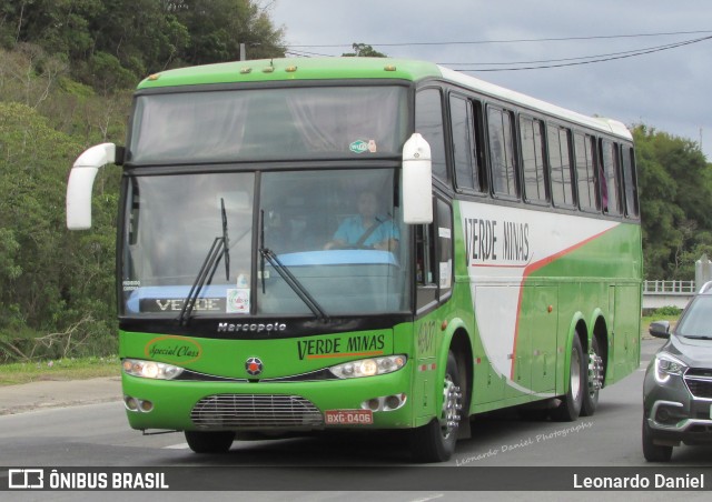 Viação Verde Minas 4907 na cidade de Juiz de Fora, Minas Gerais, Brasil, por Leonardo Daniel. ID da foto: 10432279.