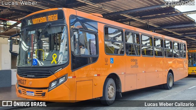 Auto Viação Redentor HI027 na cidade de Curitiba, Paraná, Brasil, por Lucas Weber Calizario. ID da foto: 10431681.