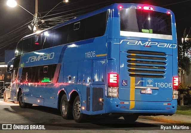 Viação Sampaio 11606 na cidade de Rio das Ostras, Rio de Janeiro, Brasil, por Ryan Martins. Número da foto: #10433529.