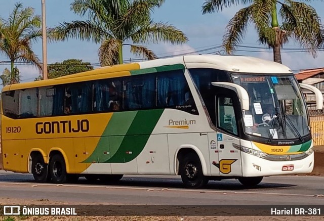 Empresa Gontijo de Transportes 19120 na cidade de Betim, Minas Gerais, Brasil, por Hariel BR-381. Número da foto: #10431240.