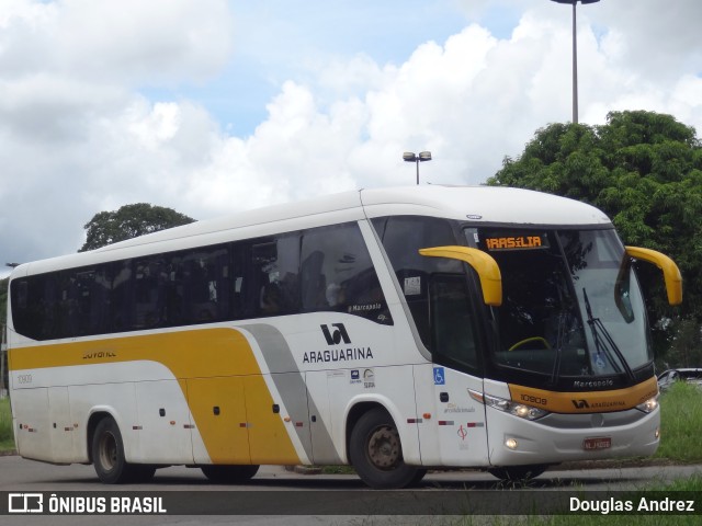 Viação Araguarina 10909 na cidade de Anápolis, Goiás, Brasil, por Douglas Andrez. Número da foto: #10433430.