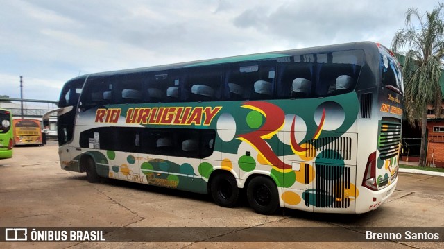 Rio Uruguay 2020 na cidade de Puerto Iguazú, Iguazú, Misiones, Argentina, por Brenno Santos. Número da foto: #10433638.