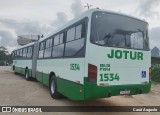 Jotur - Auto Ônibus e Turismo Josefense 1534 na cidade de Florianópolis, Santa Catarina, Brasil, por Cauã Augusto. ID da foto: :id.