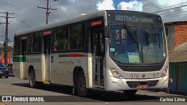 SJT - São Judas Tadeu 978 na cidade de Cabo de Santo Agostinho, Pernambuco, Brasil, por Carlos Lima. ID da foto: 10345941.