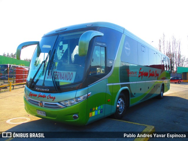 Expreso Santa Cruz 89 na cidade de Santa Cruz, Colchagua, Libertador General Bernardo O'Higgins, Chile, por Pablo Andres Yavar Espinoza. Número da foto: #10346829.