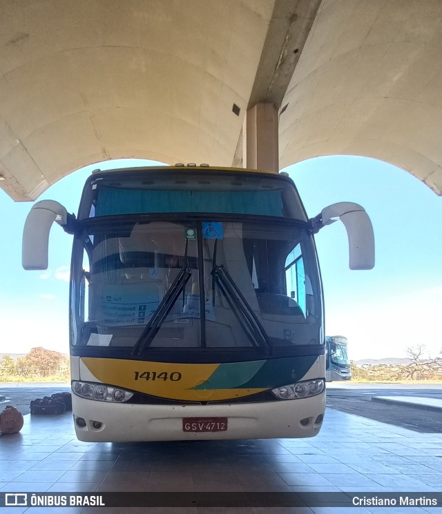 Empresa Gontijo de Transportes 14140 na cidade de Montes Claros, Minas Gerais, Brasil, por Cristiano Martins. ID da foto: 10347658.