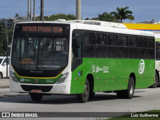 Tijuquinha - Auto Viação Tijuca C50111 na cidade de Rio de Janeiro, Rio de Janeiro, Brasil, por Luiz Guilherme. ID da foto: 10346542.