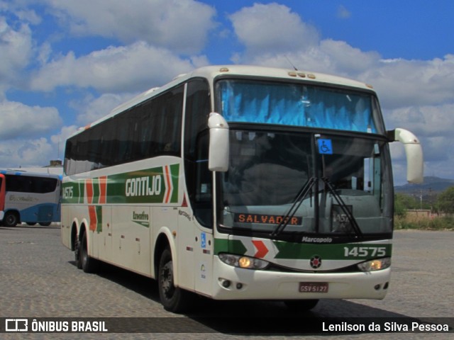 Empresa Gontijo de Transportes 14575 na cidade de Caruaru, Pernambuco, Brasil, por Lenilson da Silva Pessoa. Número da foto: #10344730.