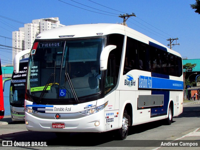 VIDA - Viação Danúbio Azul 10011 na cidade de São Paulo, São Paulo, Brasil, por Andrew Campos. Número da foto: #10345485.