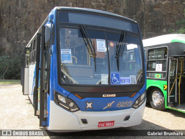 Onicamp Transporte Coletivo 4923 na cidade de Campinas, São Paulo, Brasil, por Gabriel Brunhara. Número da foto: #10345087.