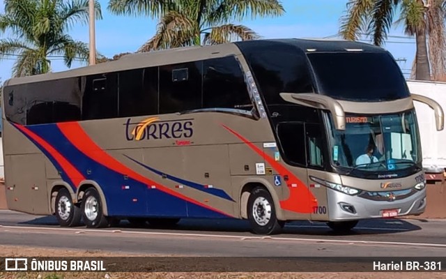 Viação Oliveira Torres 1700 na cidade de Betim, Minas Gerais, Brasil, por Hariel BR-381. Número da foto: #10346543.