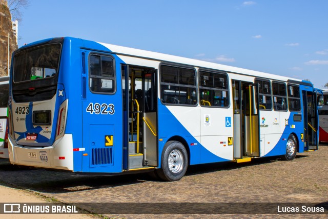 Onicamp Transporte Coletivo 4923 na cidade de Campinas, São Paulo, Brasil, por Lucas Sousa. Número da foto: #10344531.